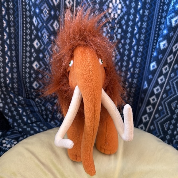 🍓 Manny the wooly mammoth ice age 2 2005 plush - Picture 4 of 8